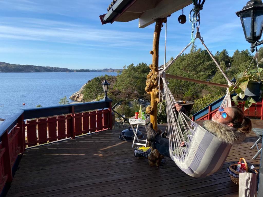 Ferienhaus „Draumen“ In Norwegen Bomlo 외부 사진